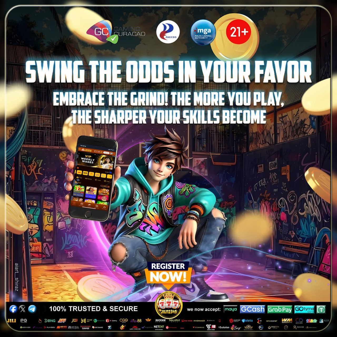 Explicação visual da probabilidade em jogos de azar
